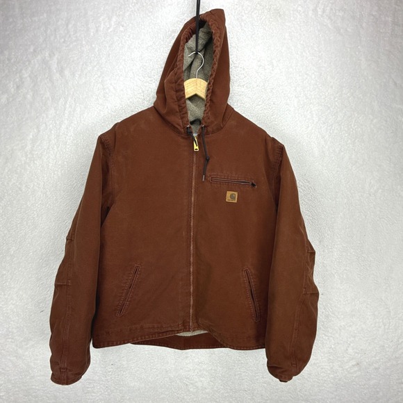 Carhartt Other - Carhartt Sierra Jacket Sherpa Lined Mens XL J141 CLY Clay